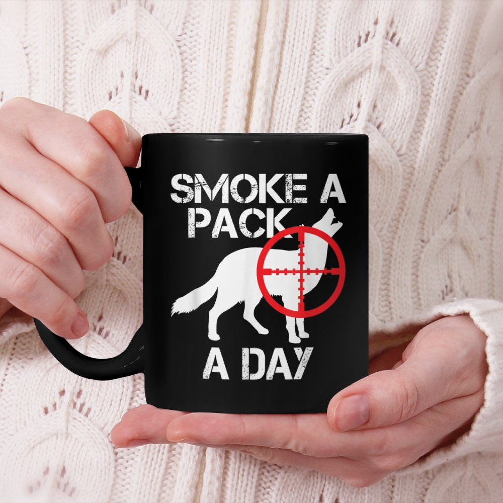 Coyote Hunter Tee for Yote, Varmint, and Predator Hunting Beverage Mug
