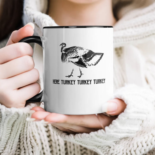 Hunting Season Gift Turkey Hunting Accent Mug